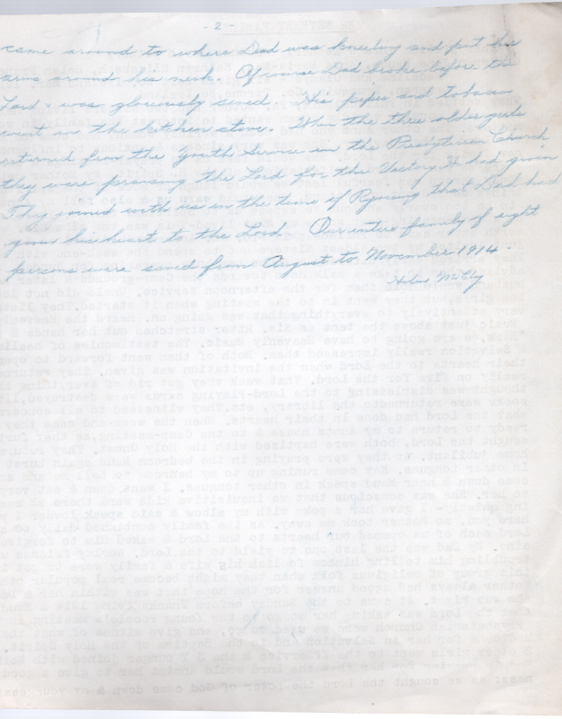 Helen McClay reflects on the Nethery family's testimony