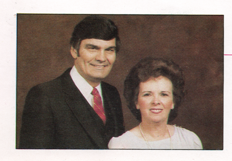 Portrait of Pastor Reginald Stone and his wife