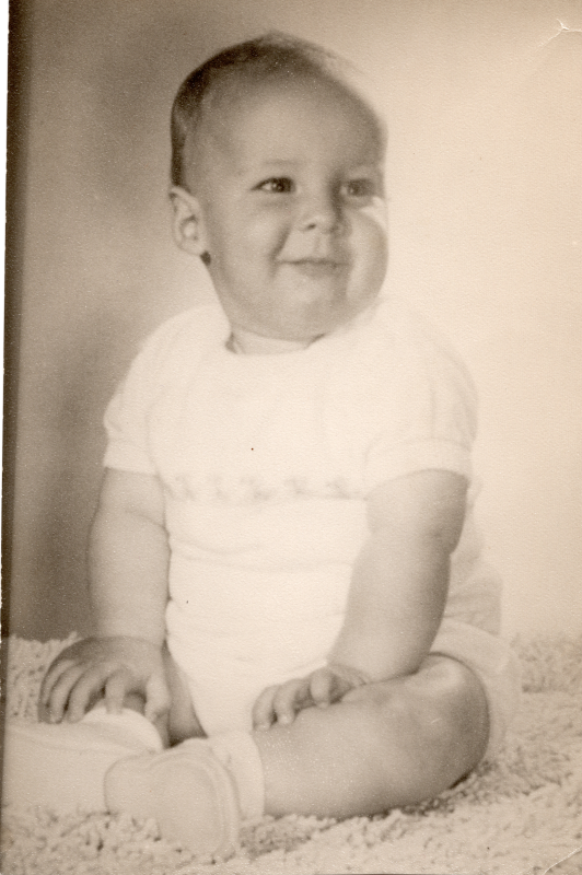 Photograph of Paul Cantelon at 8 months old