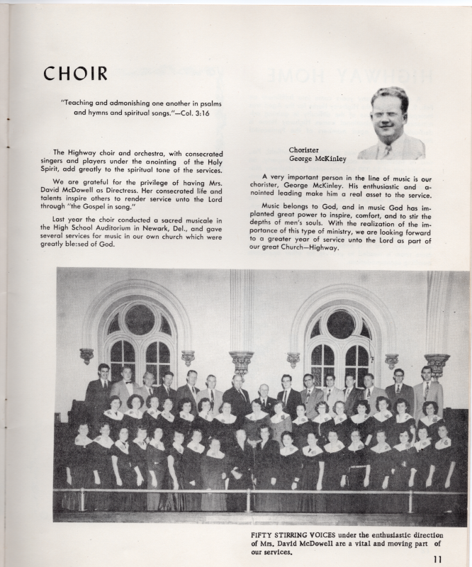 Page thirteen: Choir
