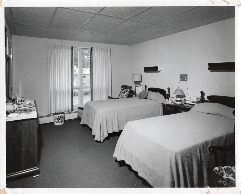 Image of a double bedroom in the Highway Home for the Aged