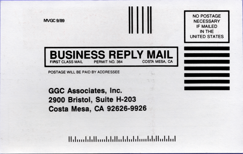 Company information for resident lists, GGC Associates, Inc. in Costa Mesa, CA