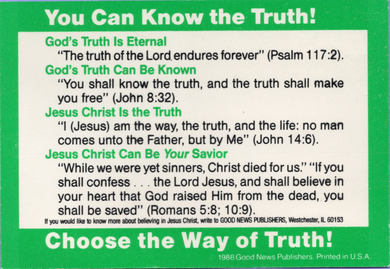 Scriptures about God's Truth