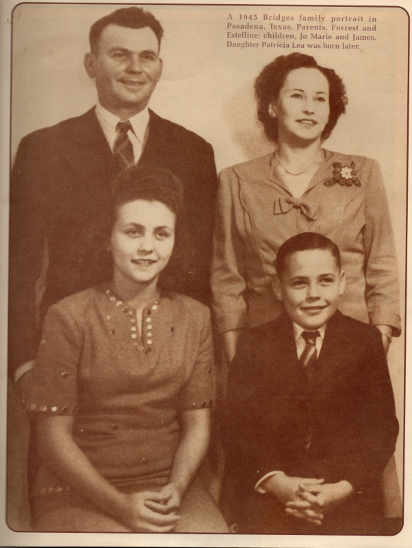 Article: "Reflecting on a Godly Heritage: The Important Roles Parents, Grandparents, and In-Laws Played in the Life of James K. Bridges" Bridges family portrait