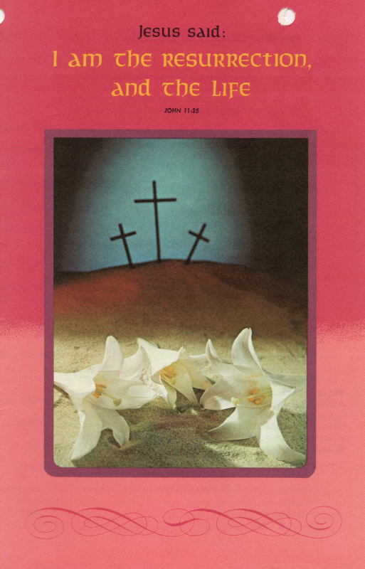 Easter-themed cover