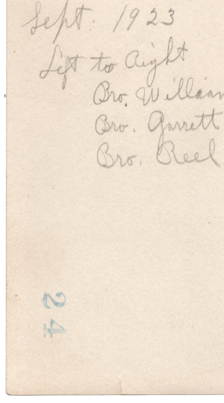 Date and names of those in the image