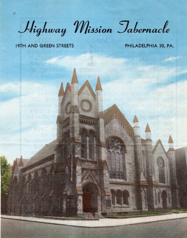 Highway Tabernacle at 19th and Green streets