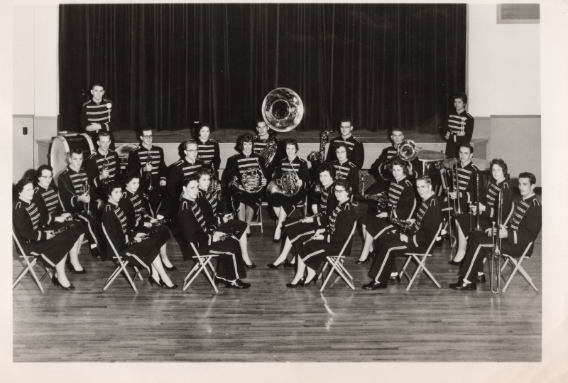 Portrait of the Evangel College Concert Band