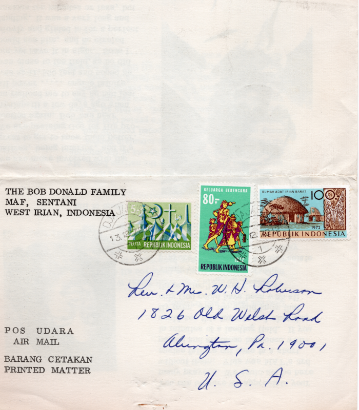 Address mark for the Robersons