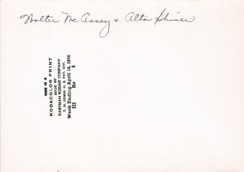 "Walter McAnney + Alta Shrier"
