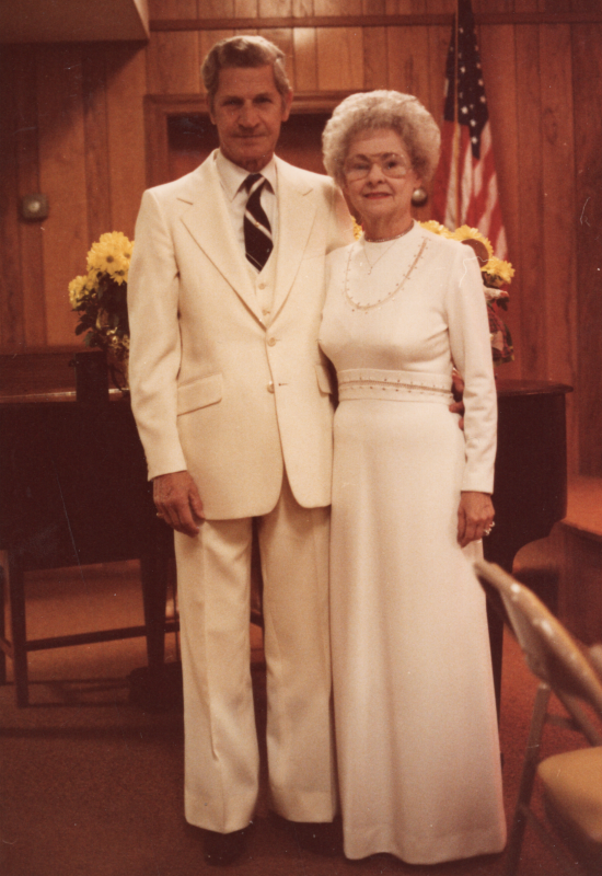 Portrait of a man and woman