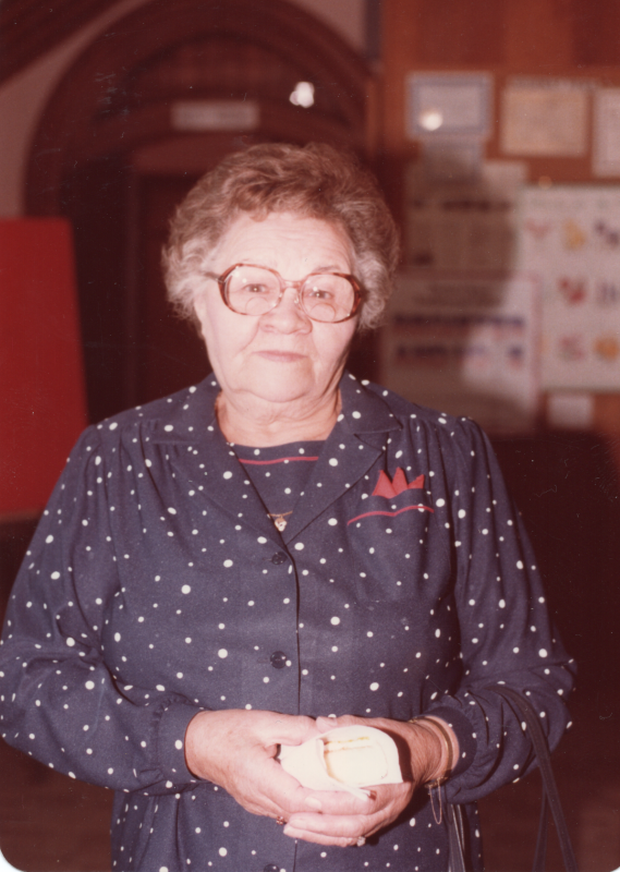 Portrait of an older woman