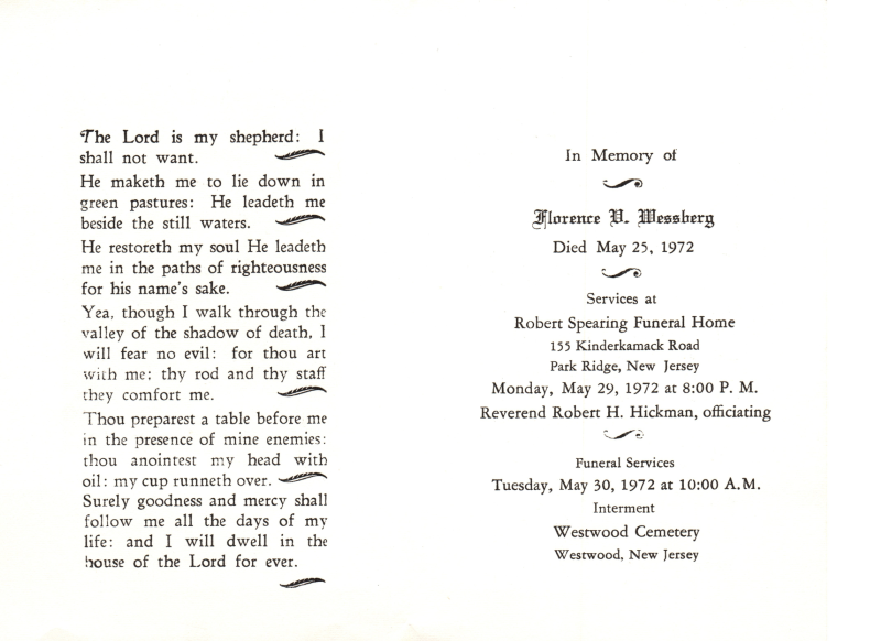 Florence D. Wessberg