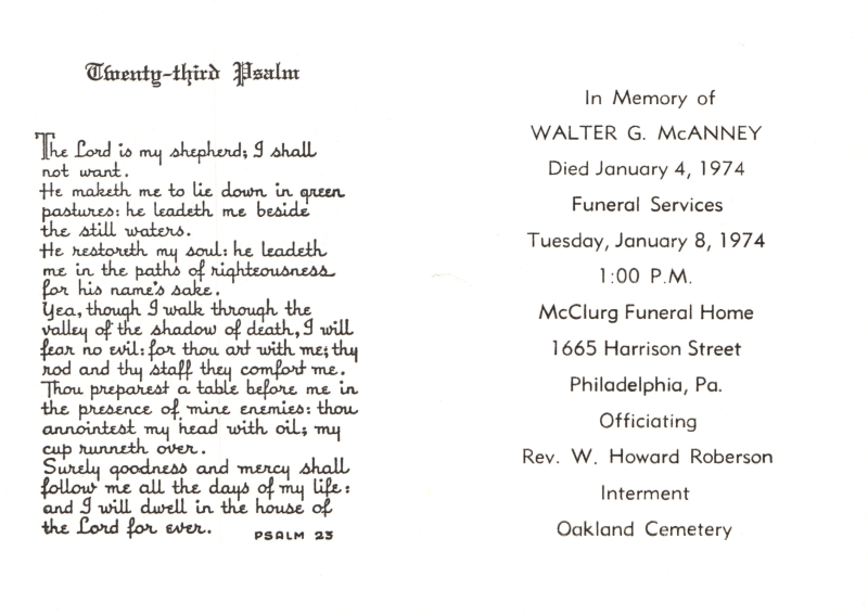 Walter G. McAnney