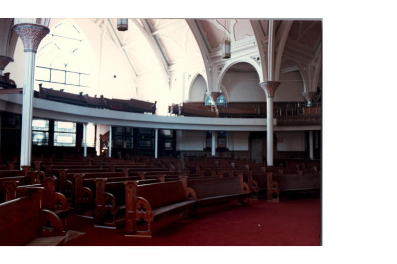 Image of the sanctuary at 18th and Spring Garden Street