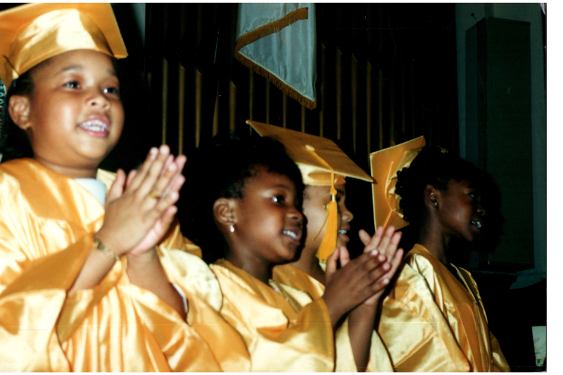 Portrait of young graduates
