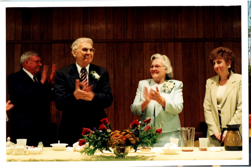 Applause from the Bogdans and church leadership