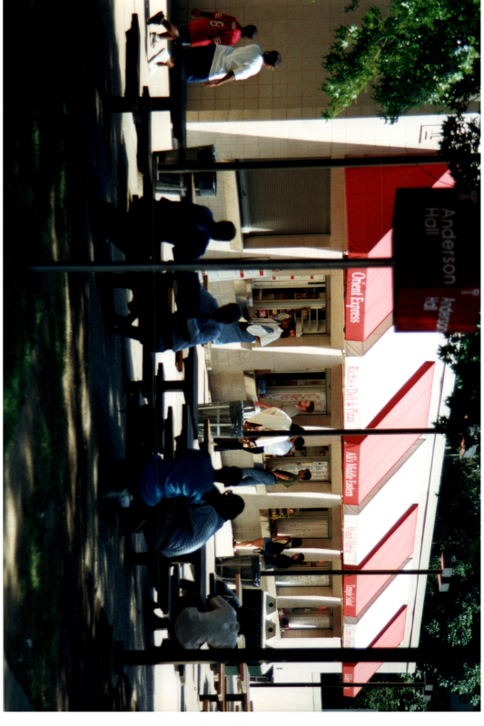People talking on CCP's Campus