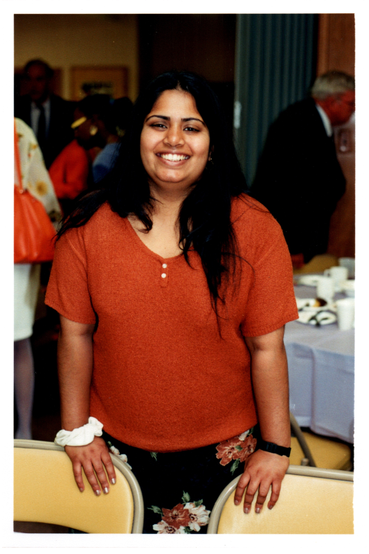 Cizely Kurian smiles