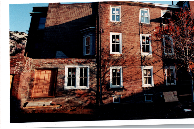 Exterior post-construction