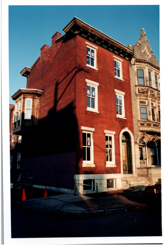 Exterior post-construction