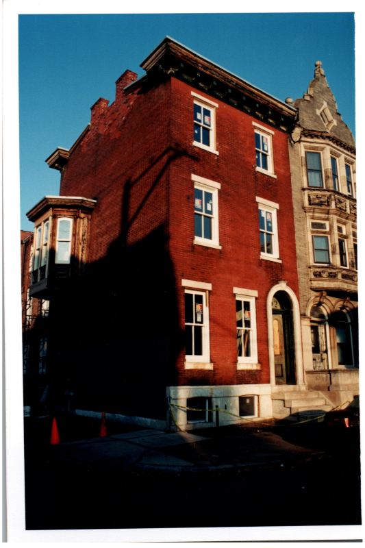 Exterior post-construction