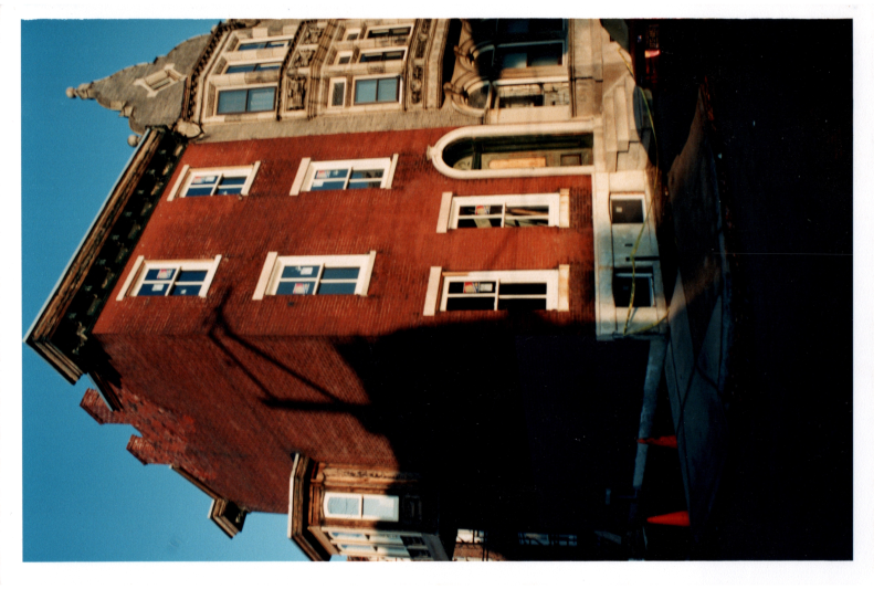 Building exterior post-construction