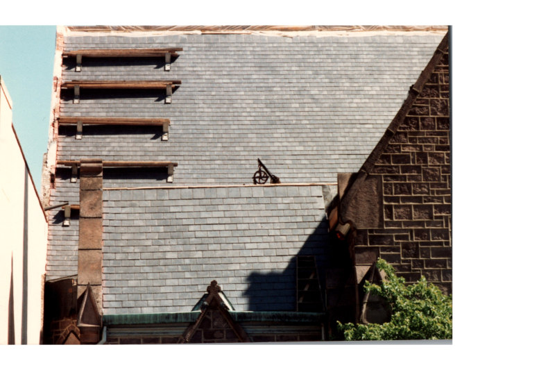 Highway's repaired roof after the fire