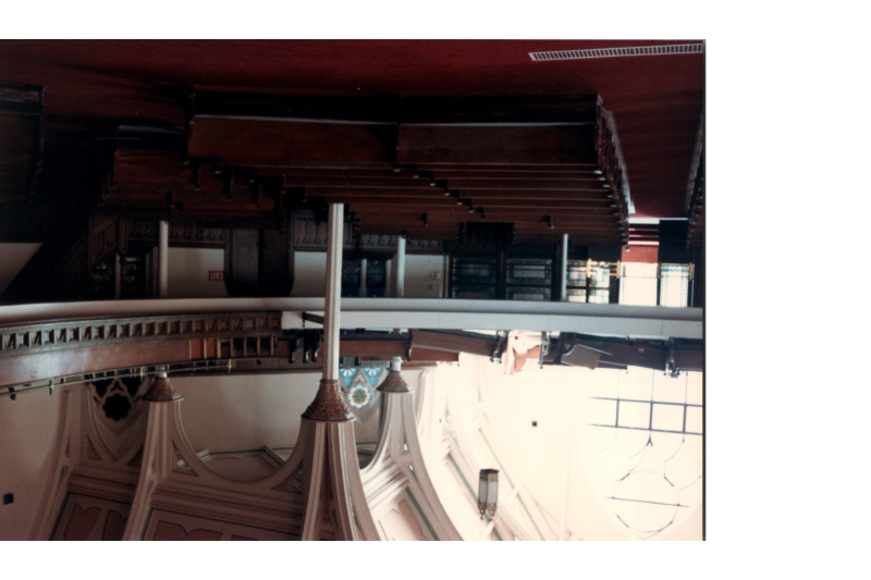 Church reconstruction after the fire