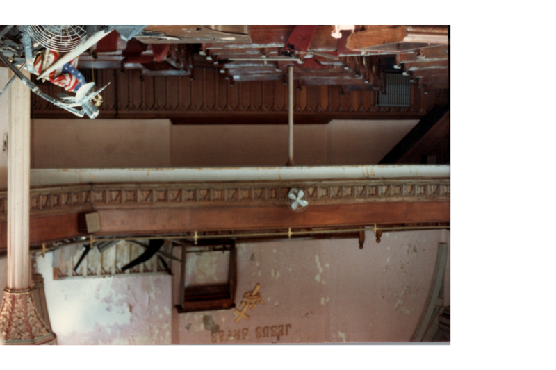 Interior fire damage