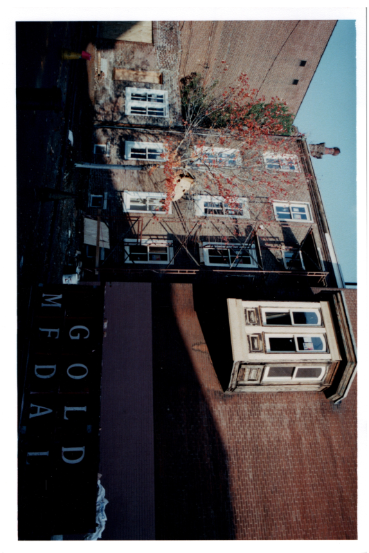 Exterior during construction
