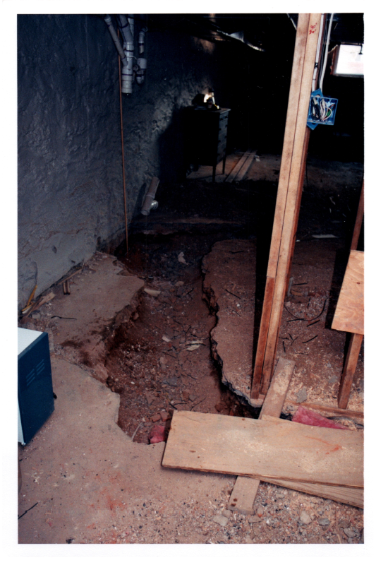 Unfinished basement