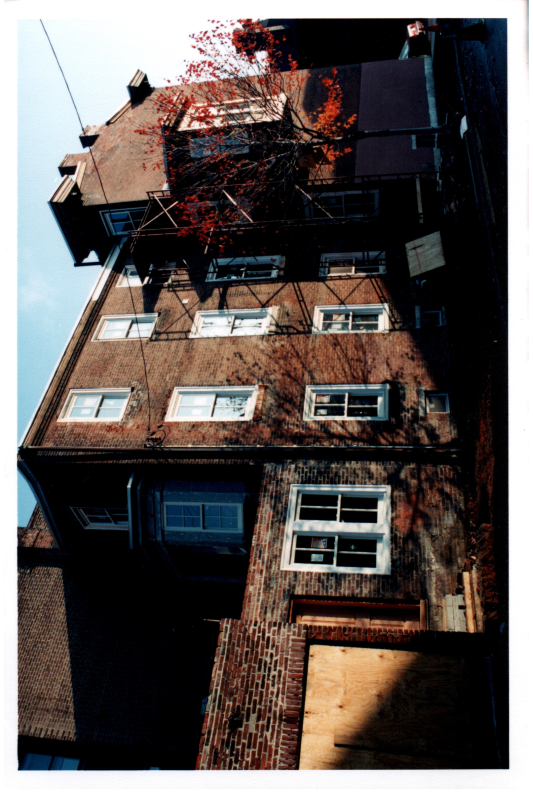 Exterior construction in-progress