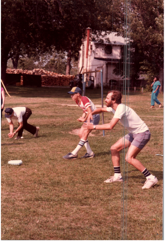 Men play a game