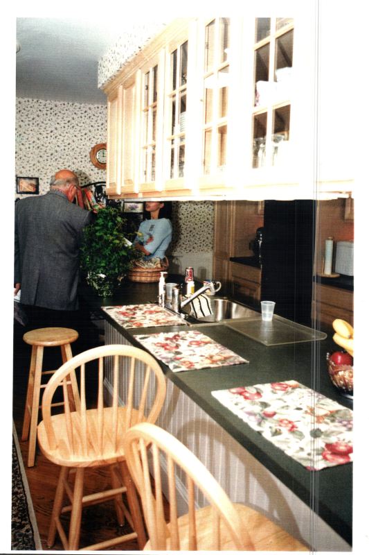 Completed kitchen