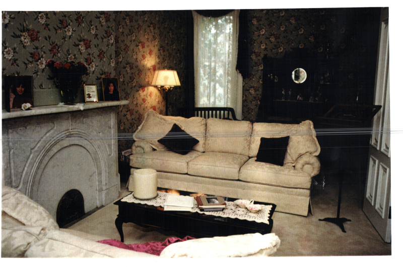 Completed living room