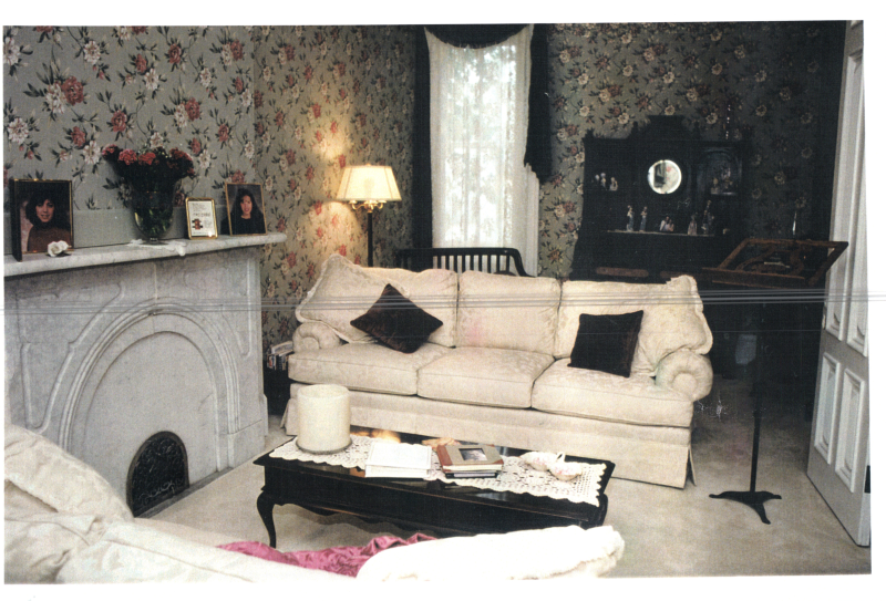 Completed living room