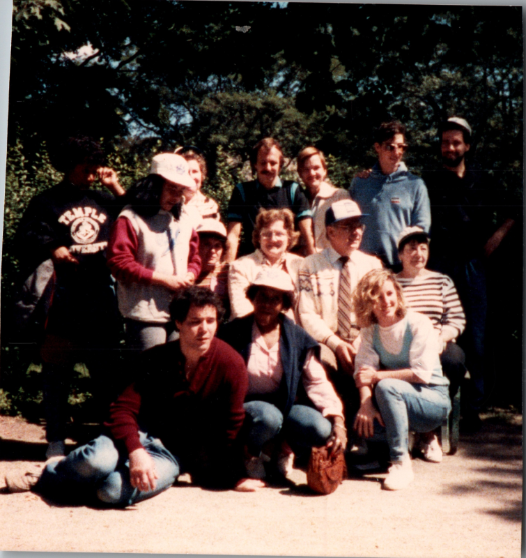 Group picture with Mrs. and Rev. Bogdan