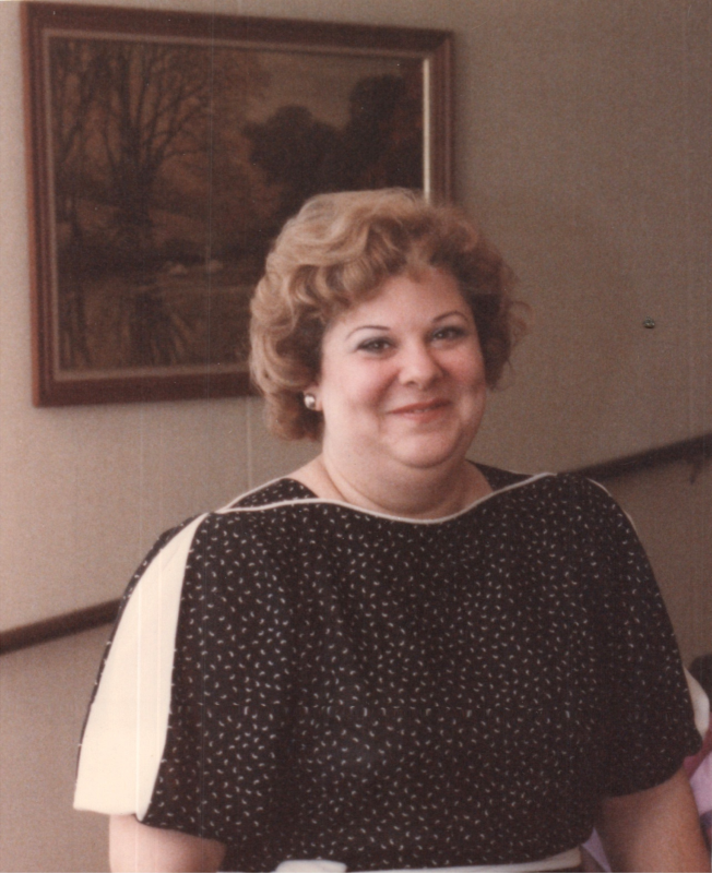 Portrait of a woman at Highway Home for the Aged