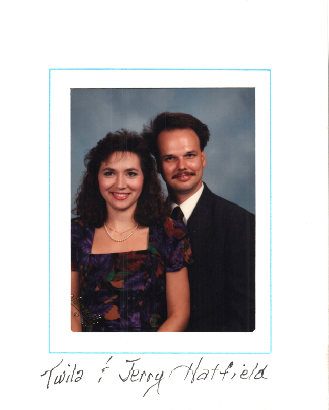 Image of Twila and Jerry Hatfield in the Museum Towers