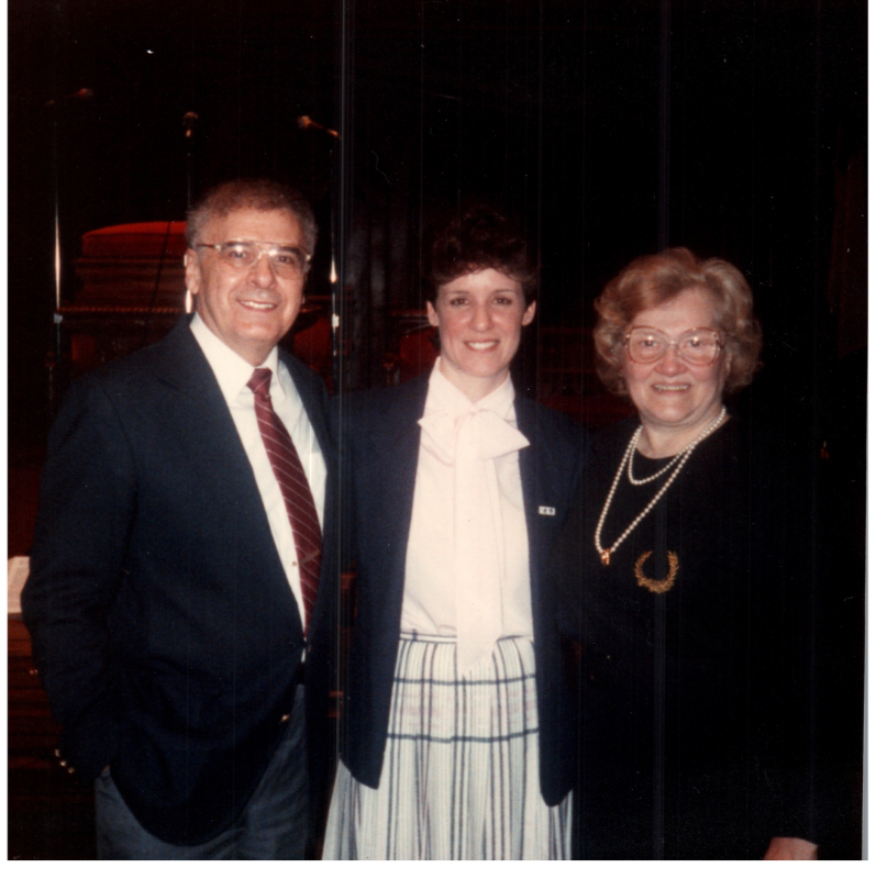 The Bogdans with Jill Briscoe of Chi Alpha