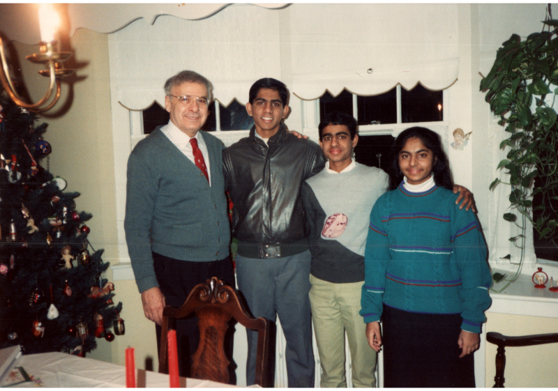 Students with Pastor Bogdan