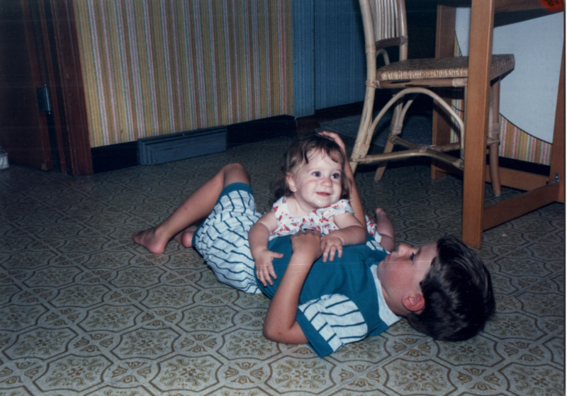 Elizabeth (10 months) and Nicholas (6 years) Nendel