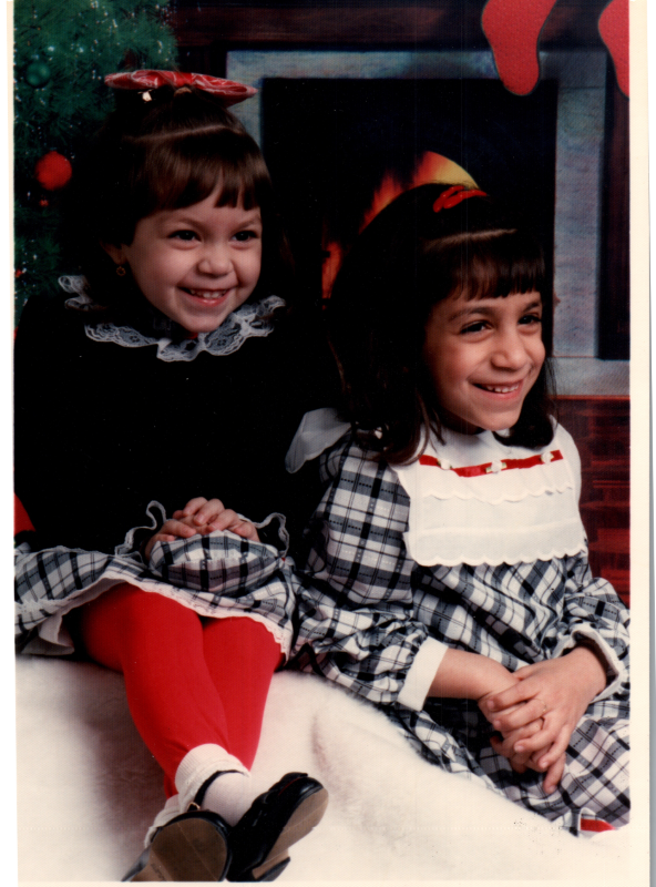 Portrait of Melanie and Mariella Rivera