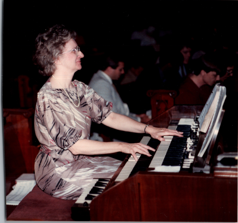 Sister Betty Roberson Plays the Organ