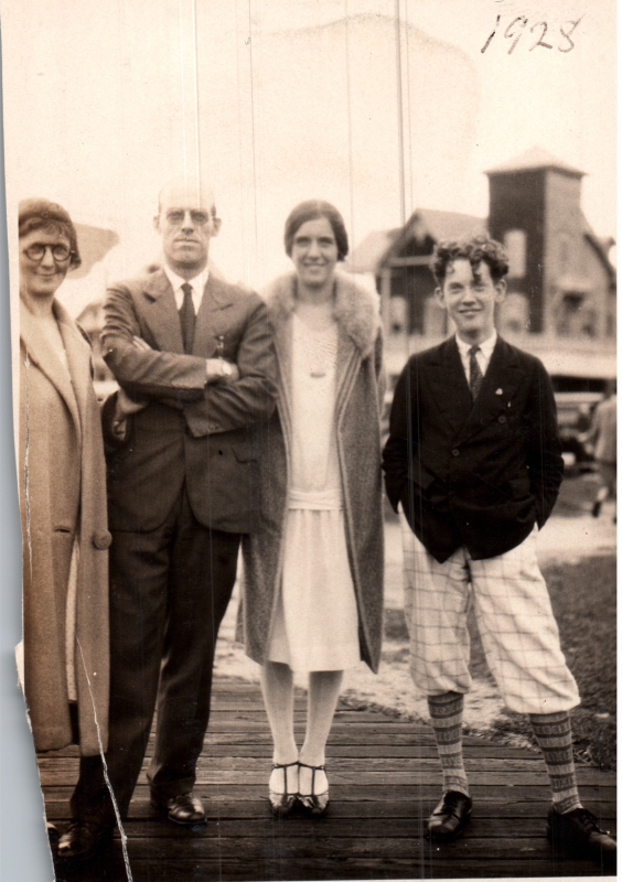 Group portrait with two people named "Betty and George"