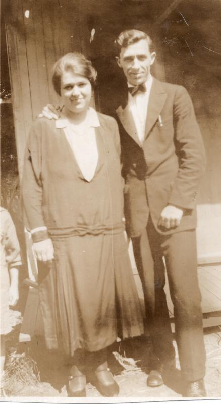 Portrait of Evangelist S. Cook and his wife