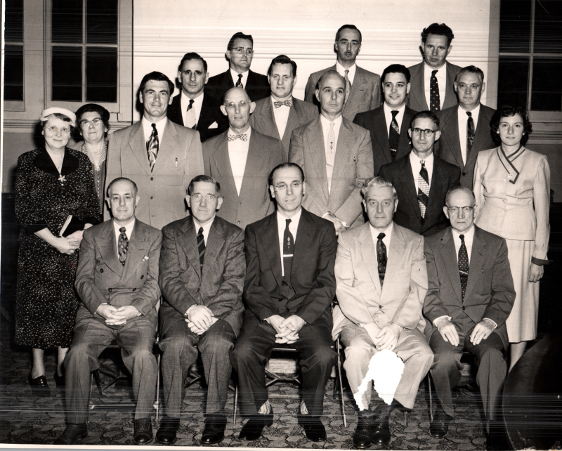 Rev. Bragg with the Highway board