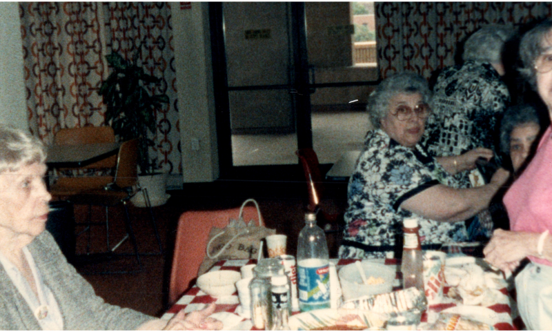 Women seated together