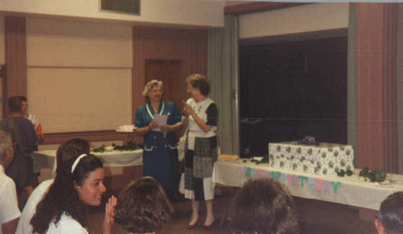 Betty Roberson's birthday party